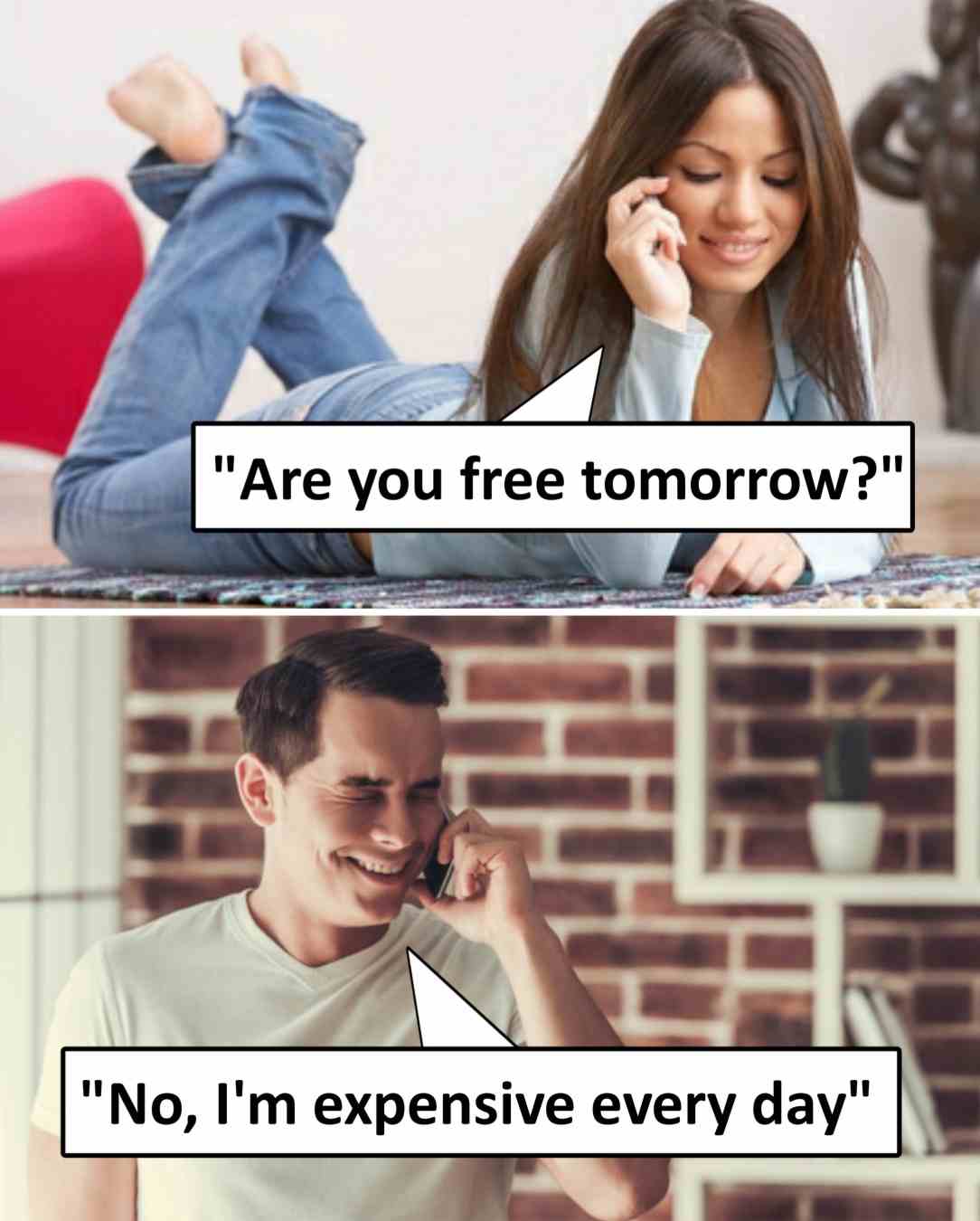Are you free tomorrow?
