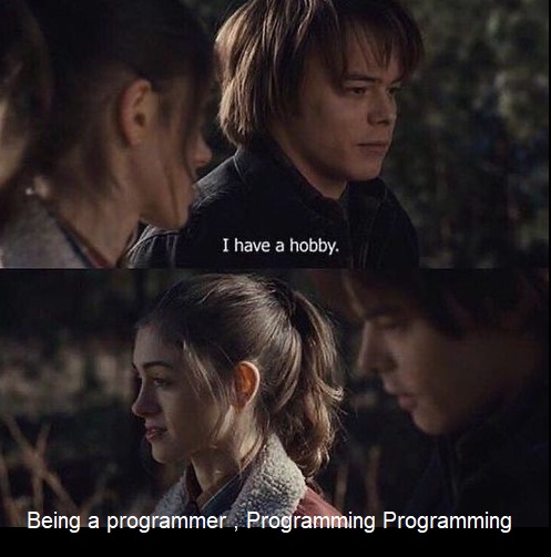 Being a programmer , Programming Programming 