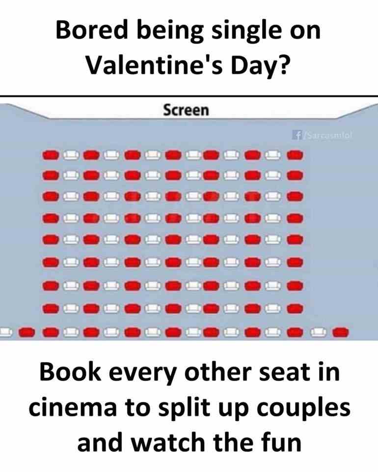 Bored being single on Valentine's day?