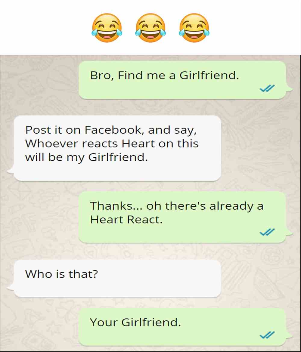 Bro, Find me a Girlfriend
