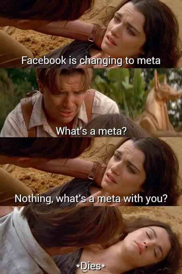 But like what the zucc is Meta...