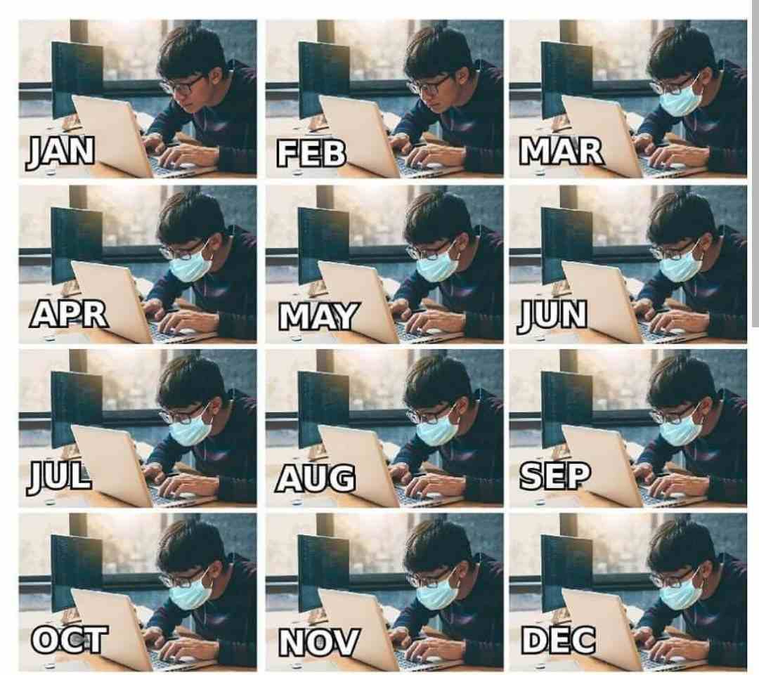 Coding from January to December