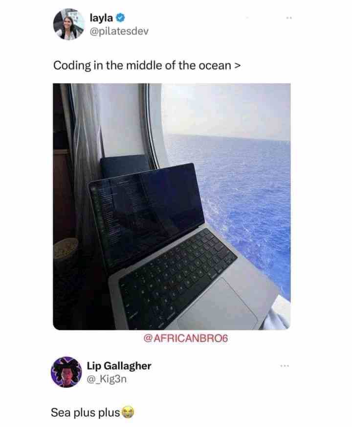 Coding in the middle of the ocean