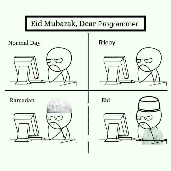 Eid Mubarak, Dear Programmer