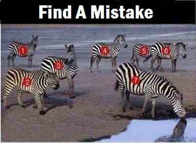 Find A Mistake