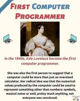 First Computer Programmer