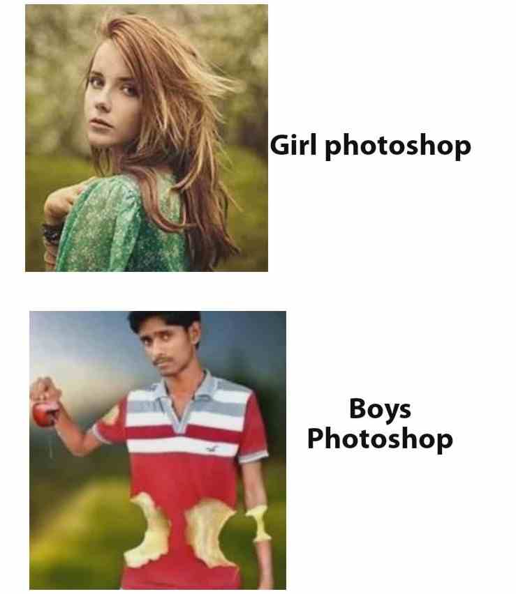 Girls Photoshop & Boys Photoshop