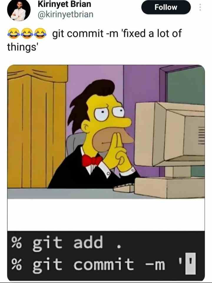 Git commit-m fixed a lot of things