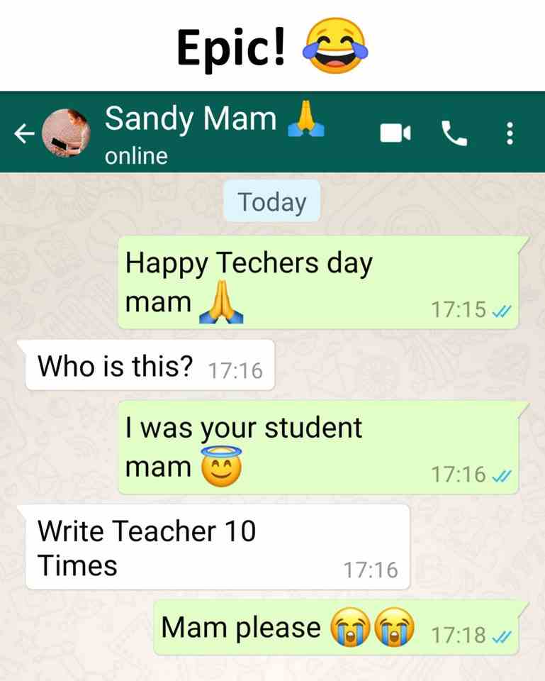 Happy Techers day mam