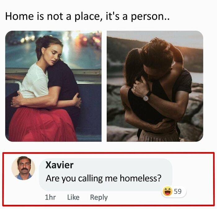 Home is not a place, it's a person..