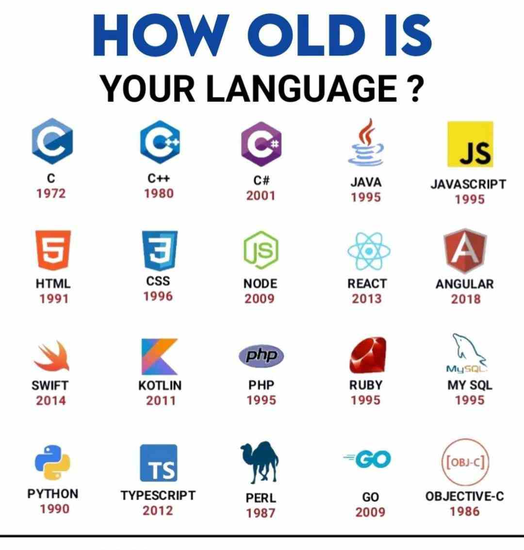 How Old Is Your Language?