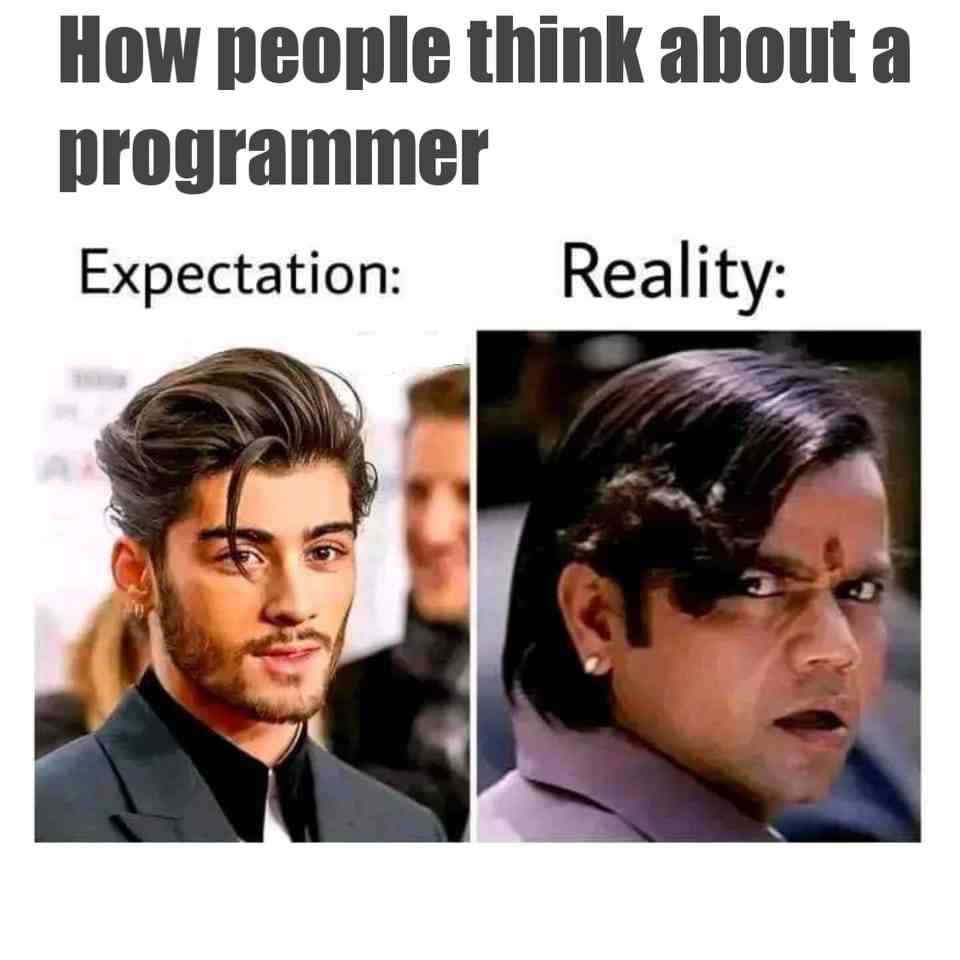 How people think about a programmer