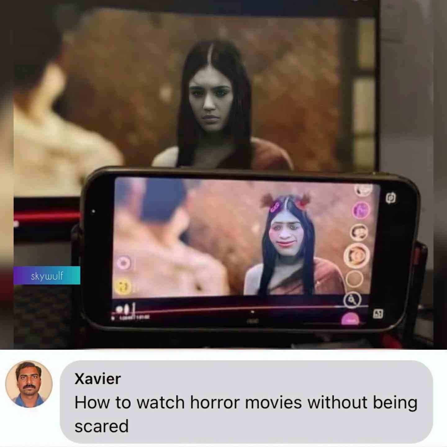 How to watch horror movies without being scared