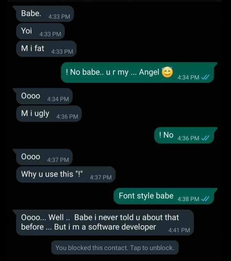 I am a software developer