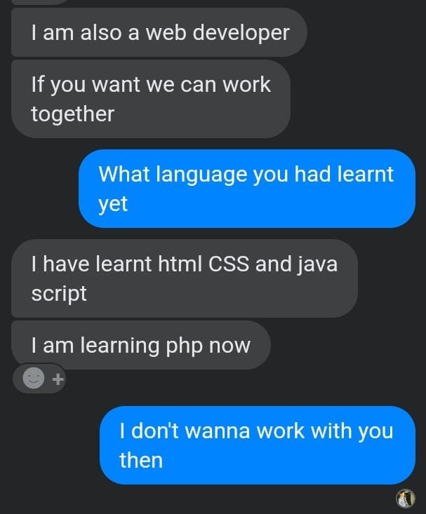I am also a web developer
