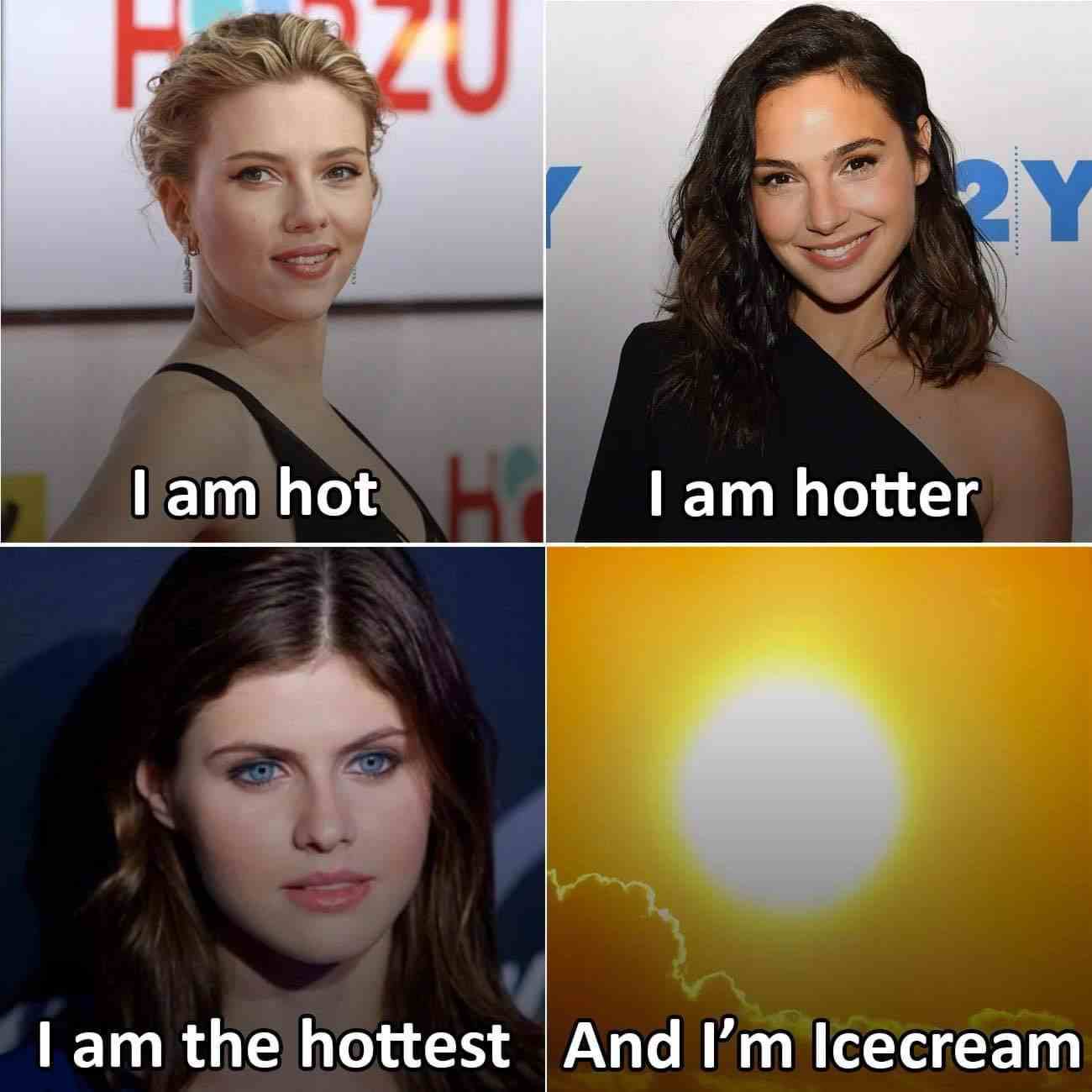I am hot And I'm Icecream