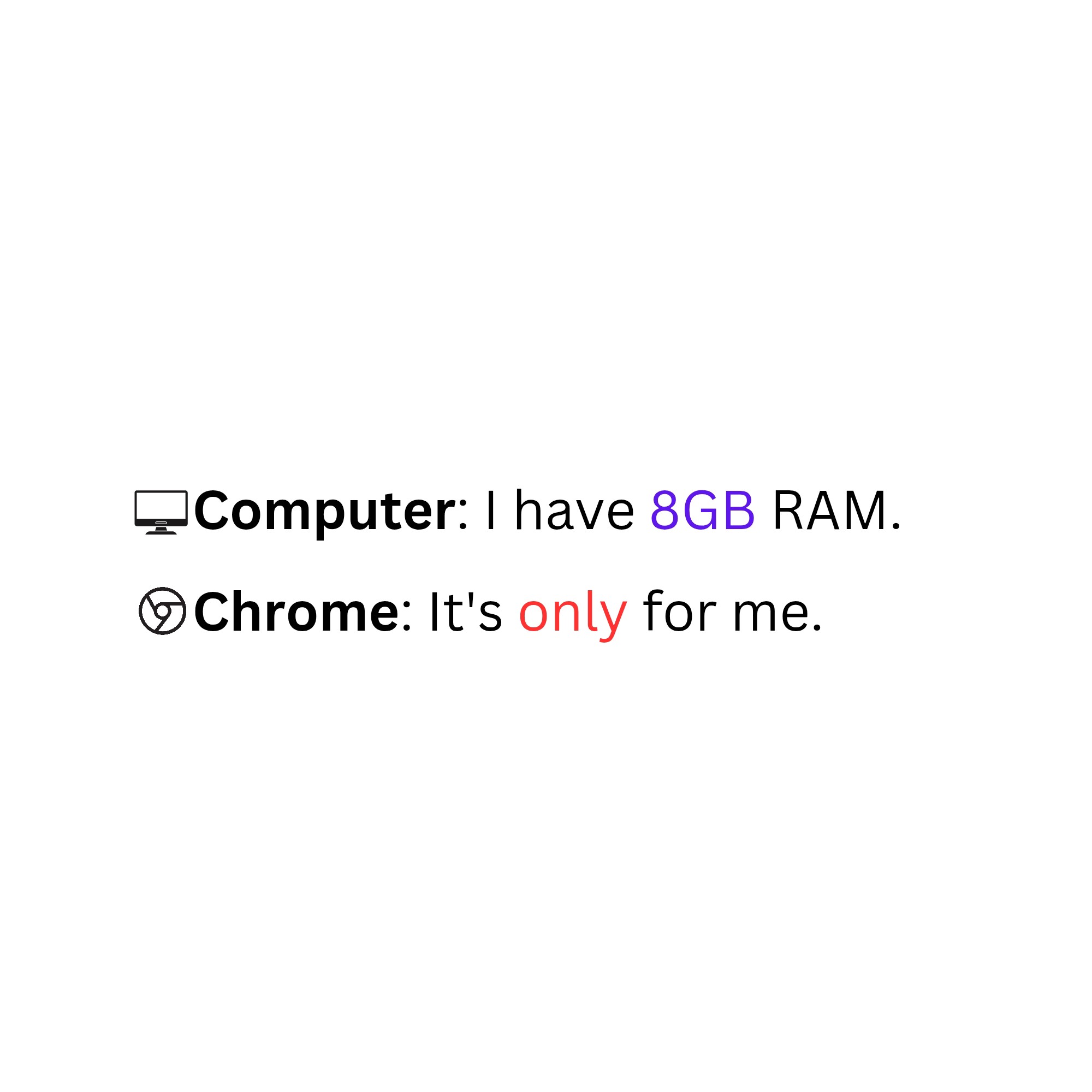 I have 8GB RAM