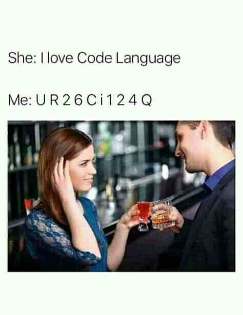 I love code language