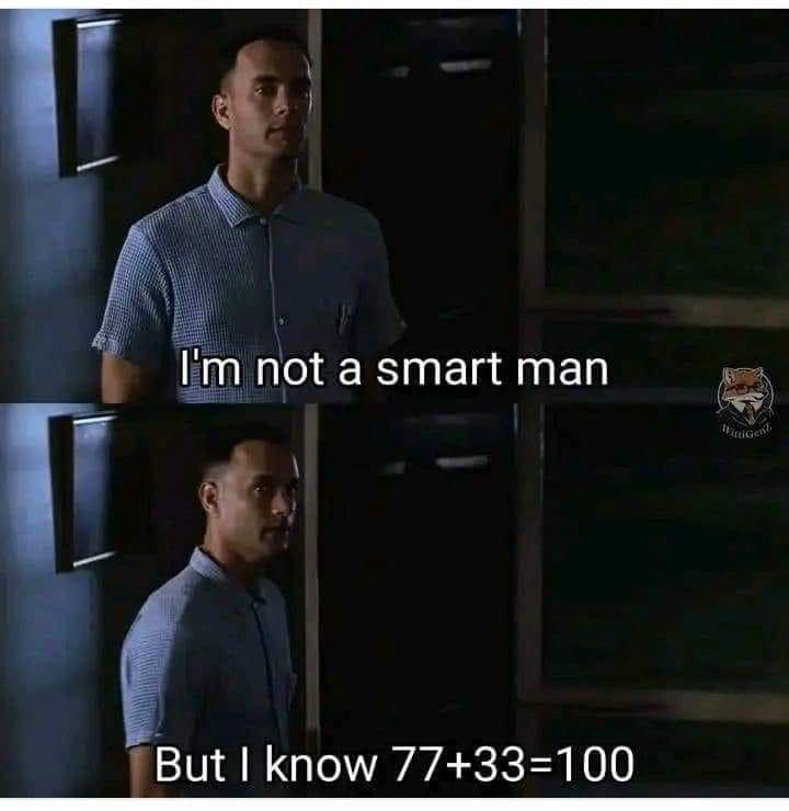 I'm not a smart man but i know this calculation
