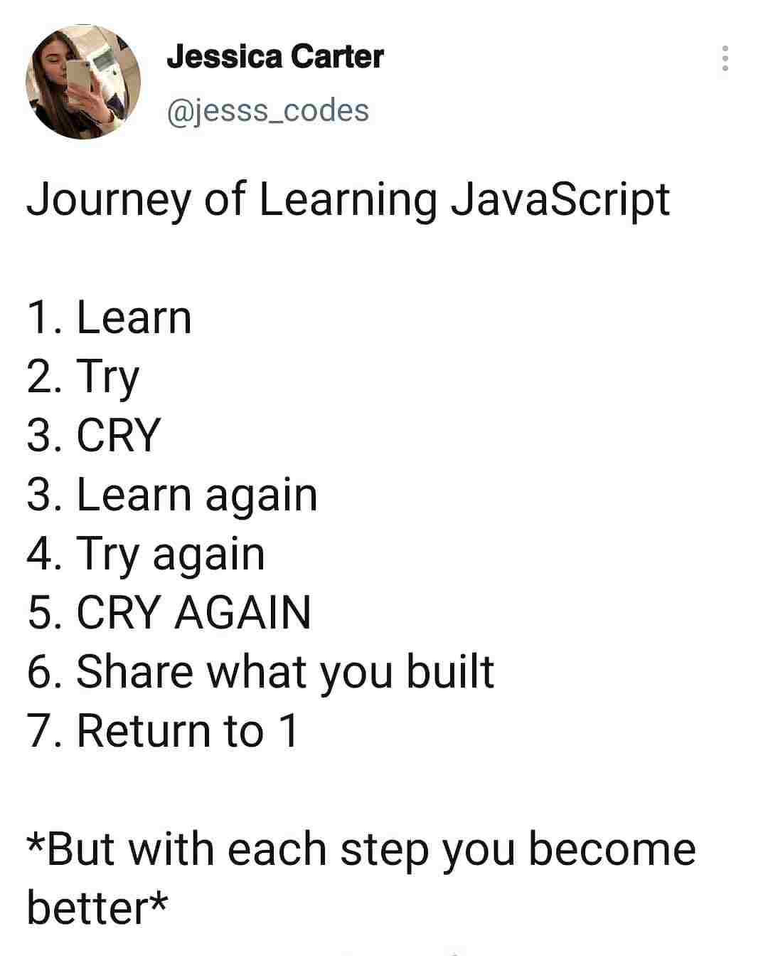 Journey of Learning JavaScript