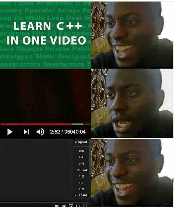 Learn C++ in one video