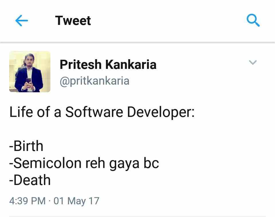 Life Of A Software Developer