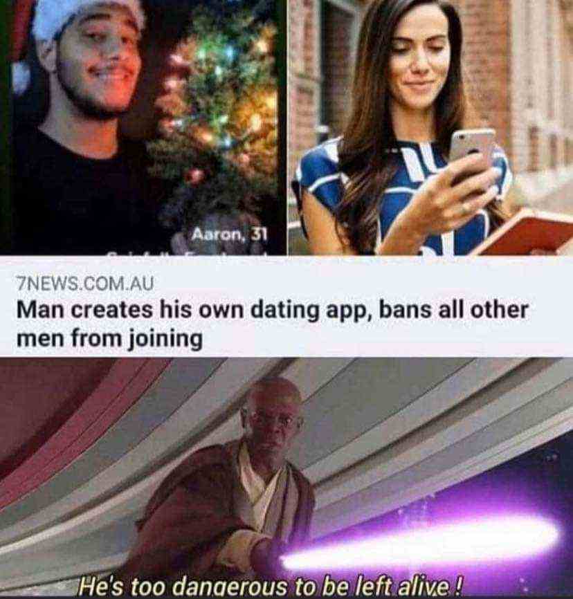 Man creates his own dating app
