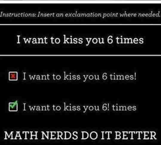 Math nerds do it better