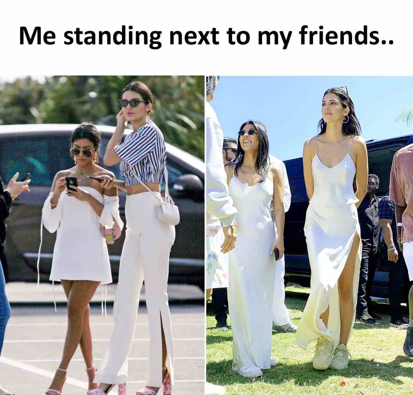 Me standing next to my friends..