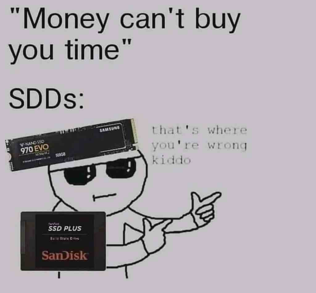 Money can't buy you time