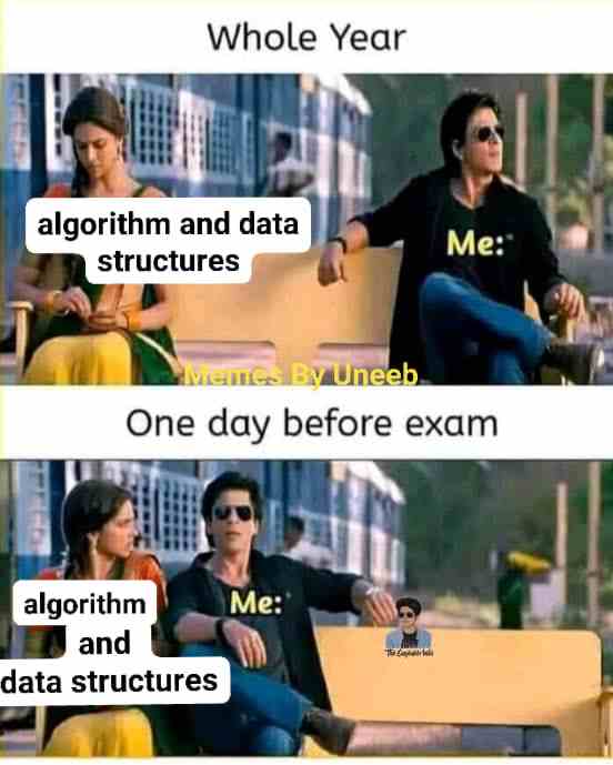 One day before exam