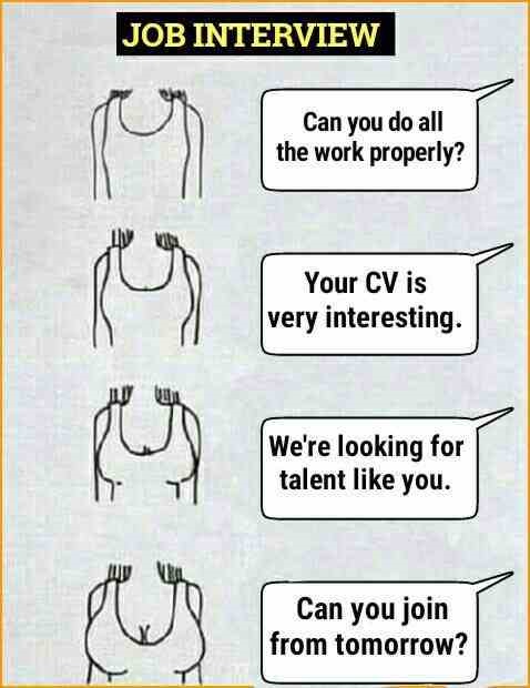 only job interview