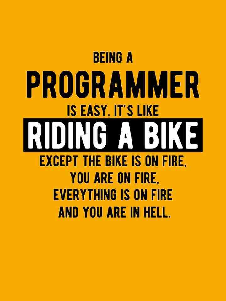 Pain of programmers