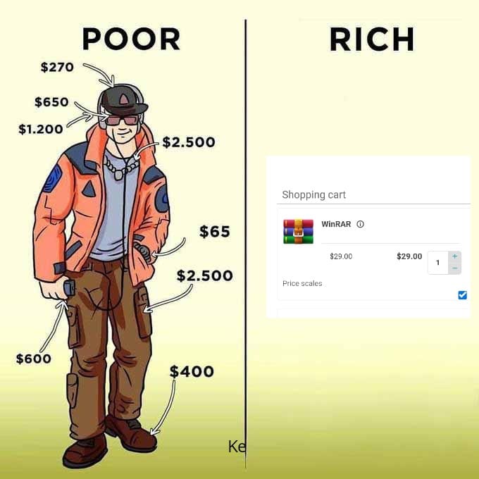 Poor vs Rich Best tool