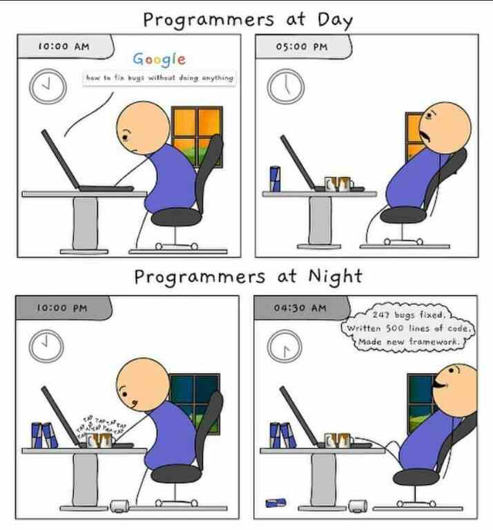 Programmers at day & Programmers at night