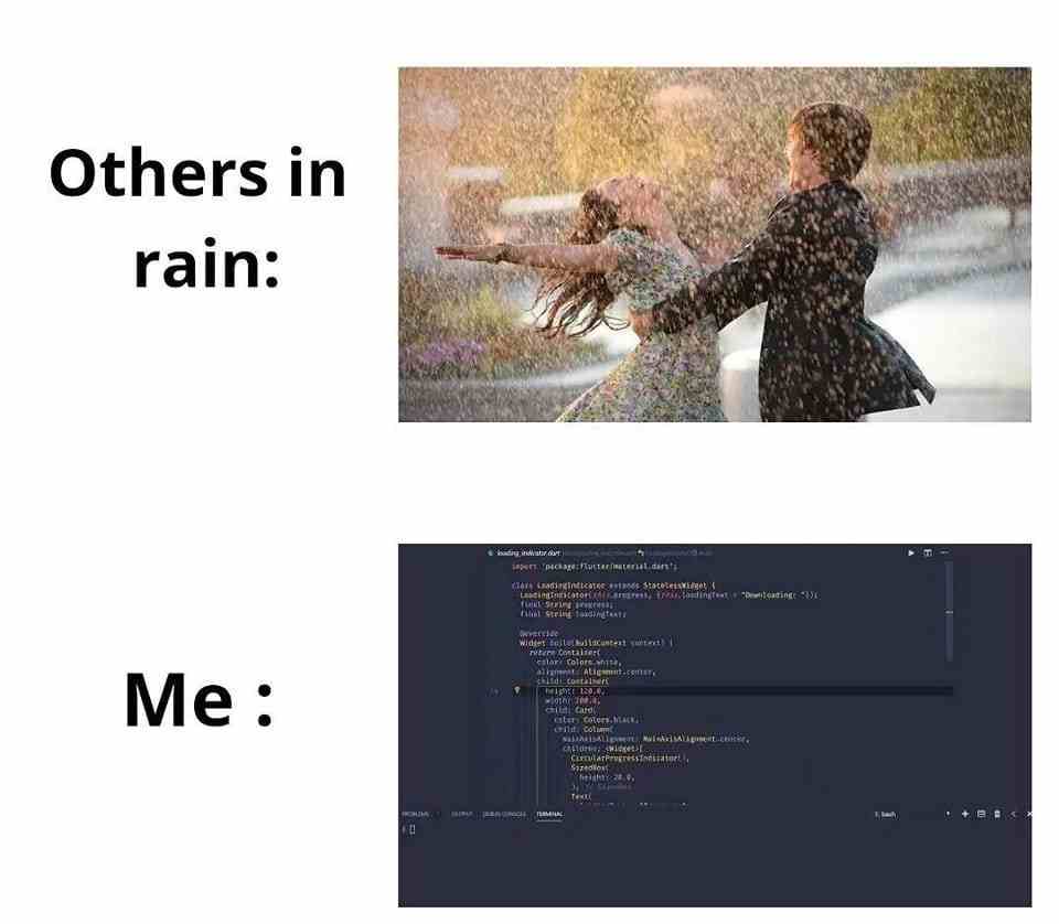 Programmers in Rain