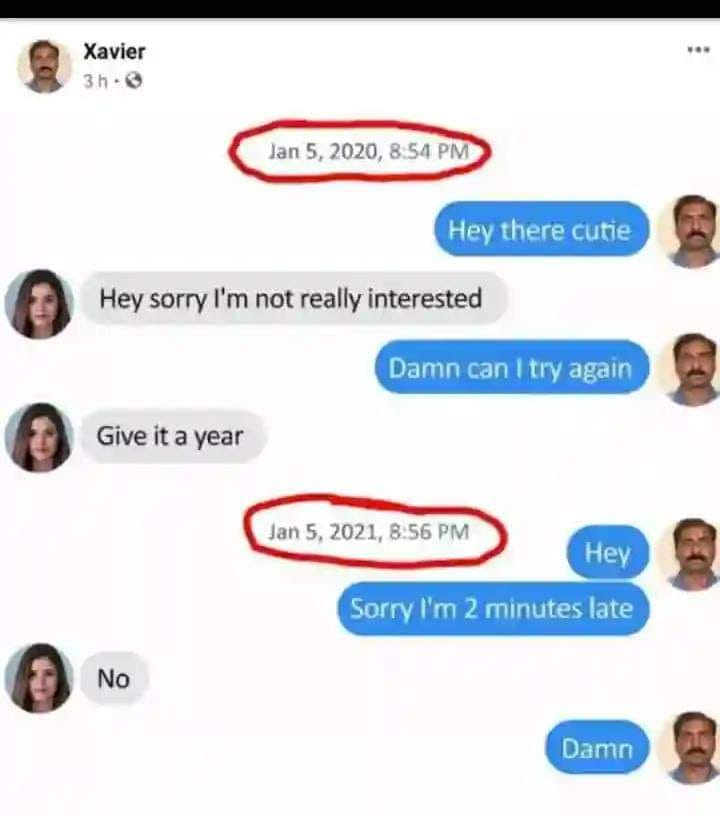 Sorry I