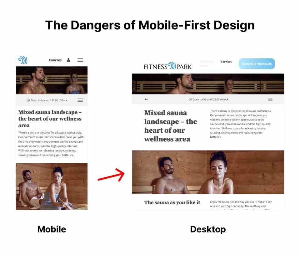 The Dangers of Mobile-First Design