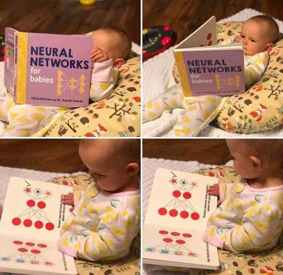 This baby is going places...