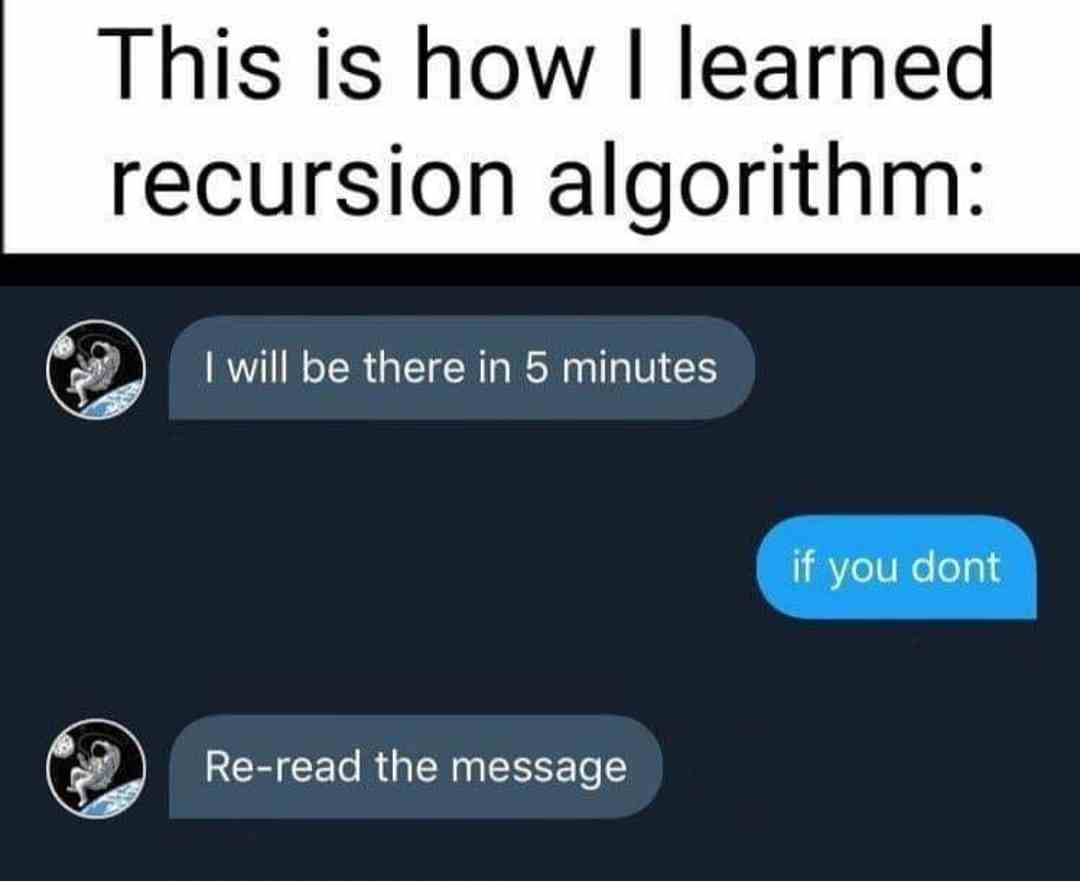 This is how i learned recursion algorithm