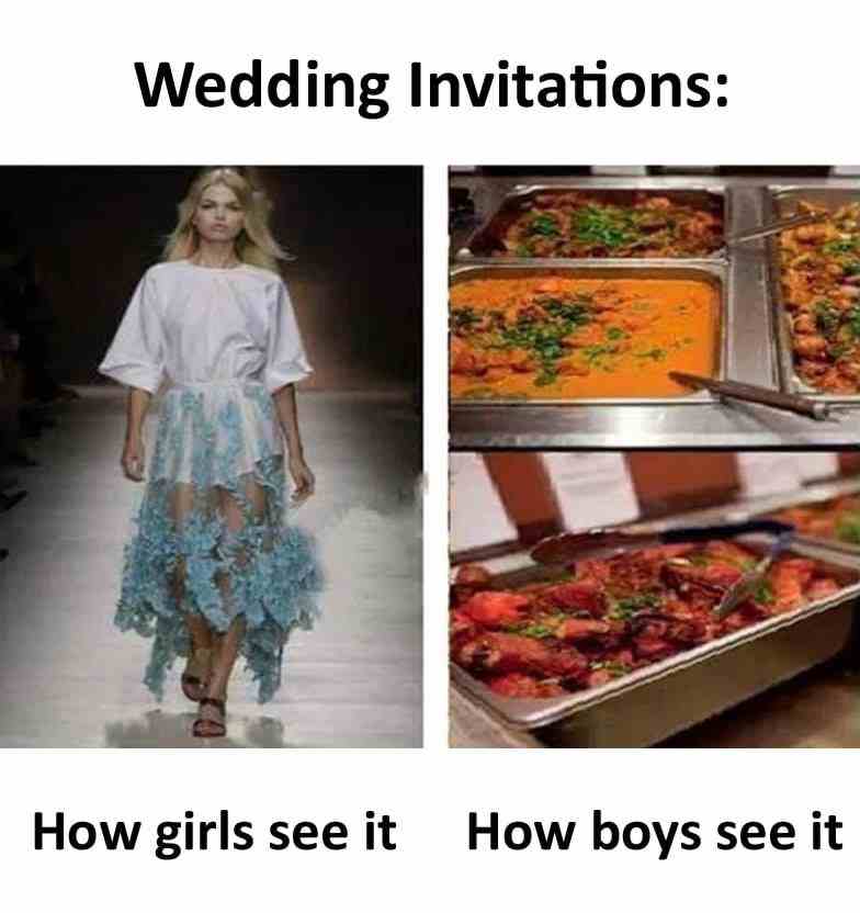 Wedding invitations How people see it