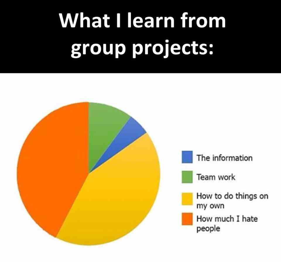 What i learn from group projects