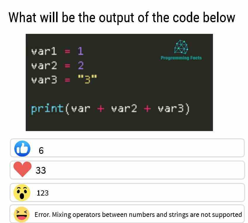 What will be the output of the code below