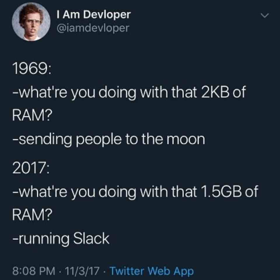 What're you doing with that 2KB of RAM?