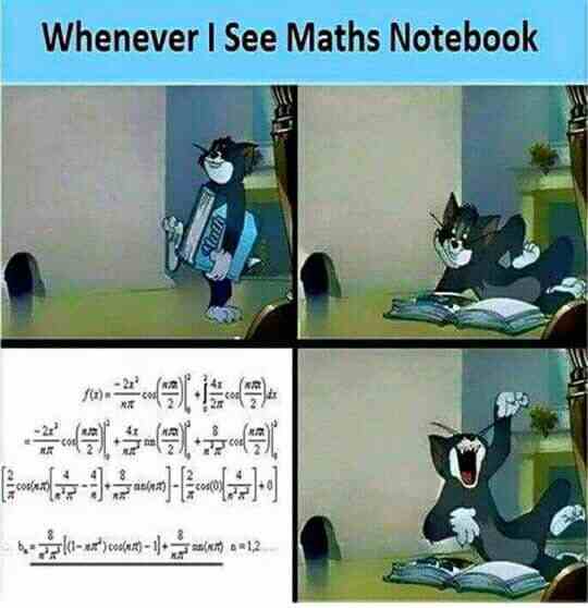 Whenever i see maths notebook