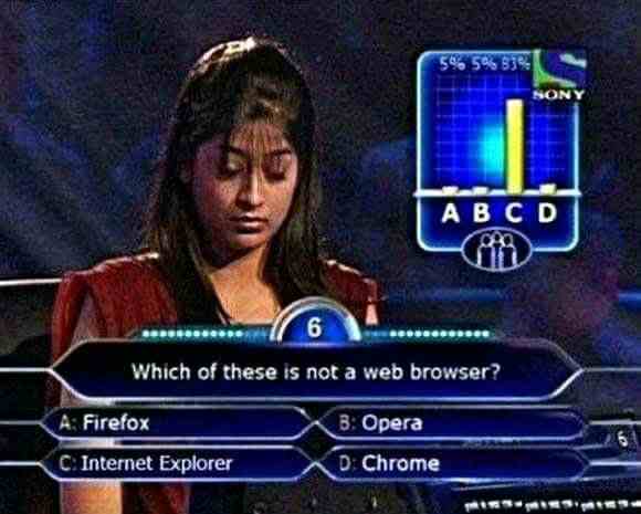 Which of these is not a web browser ?