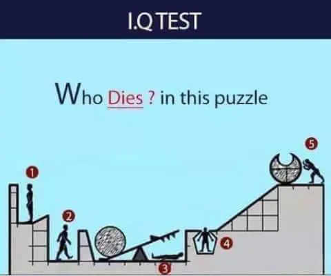 Who dies? in this puzzle