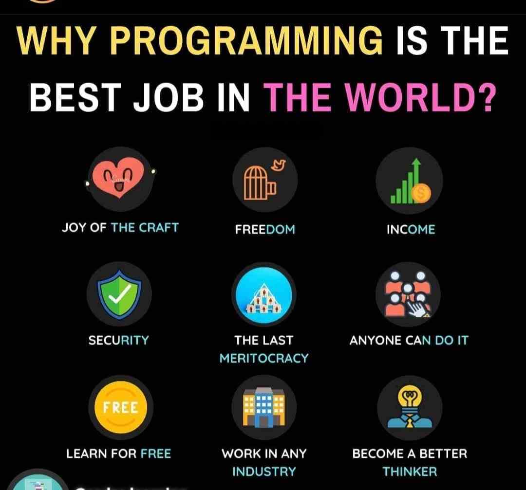 Why Programming is the best job in the world?