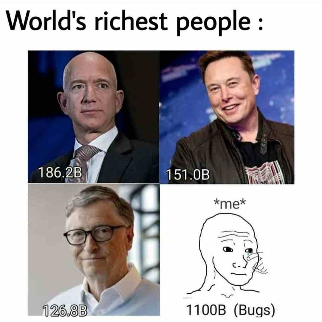 World's Richest People Vs Programmer