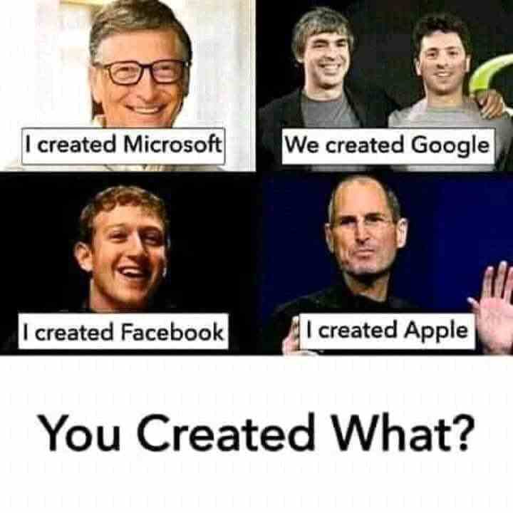 You Created What?